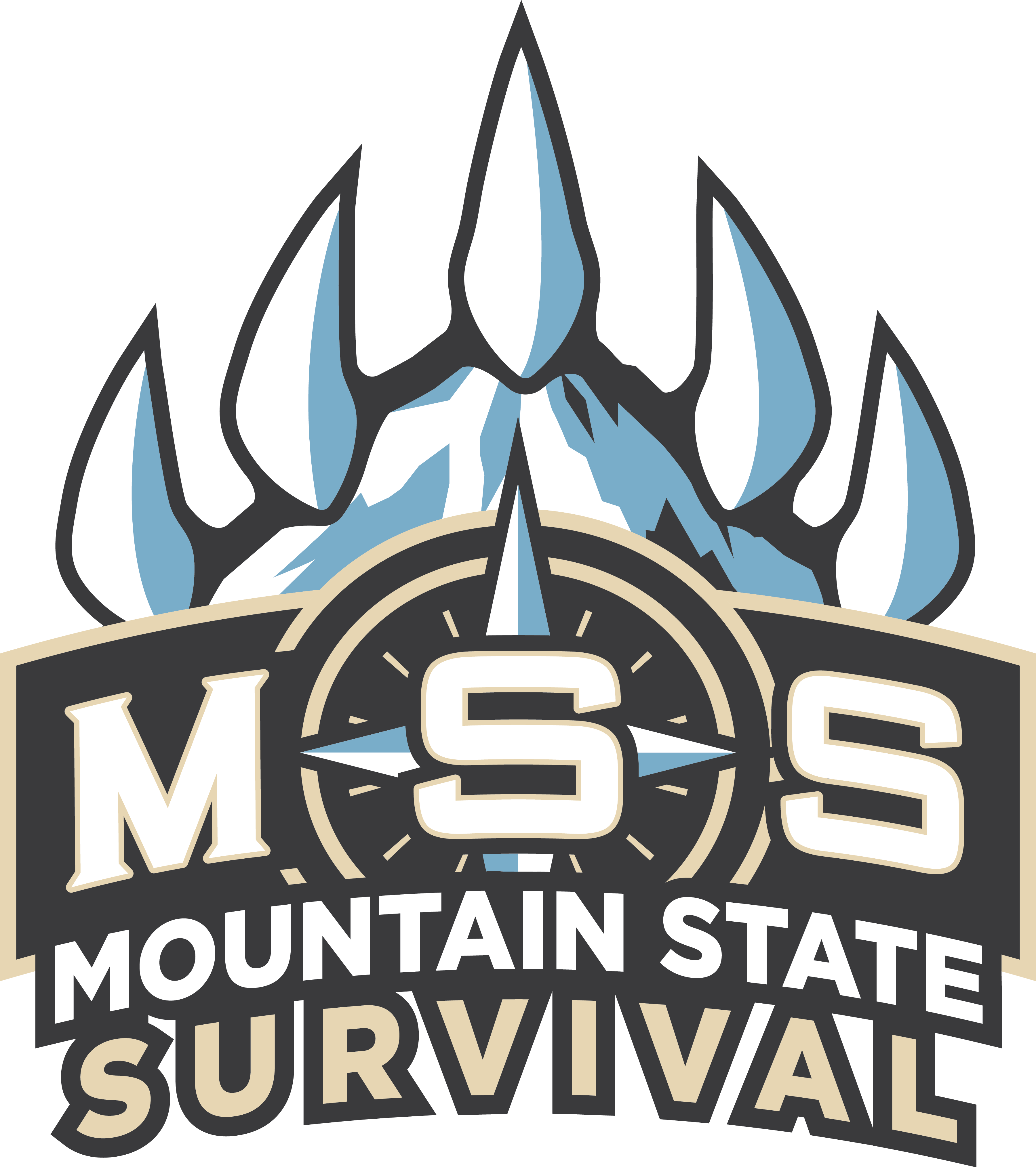 Mountain State Survival Flat Logo